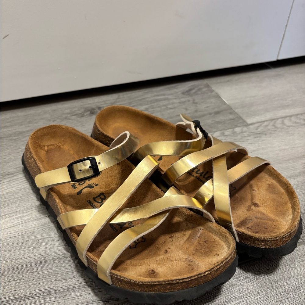 Gold Betula by BirkenstockStrappy Women's Sandals